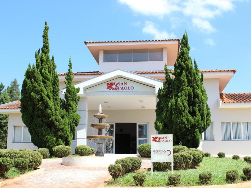 Hotel San Paolo Pederneiras Kültér fotó